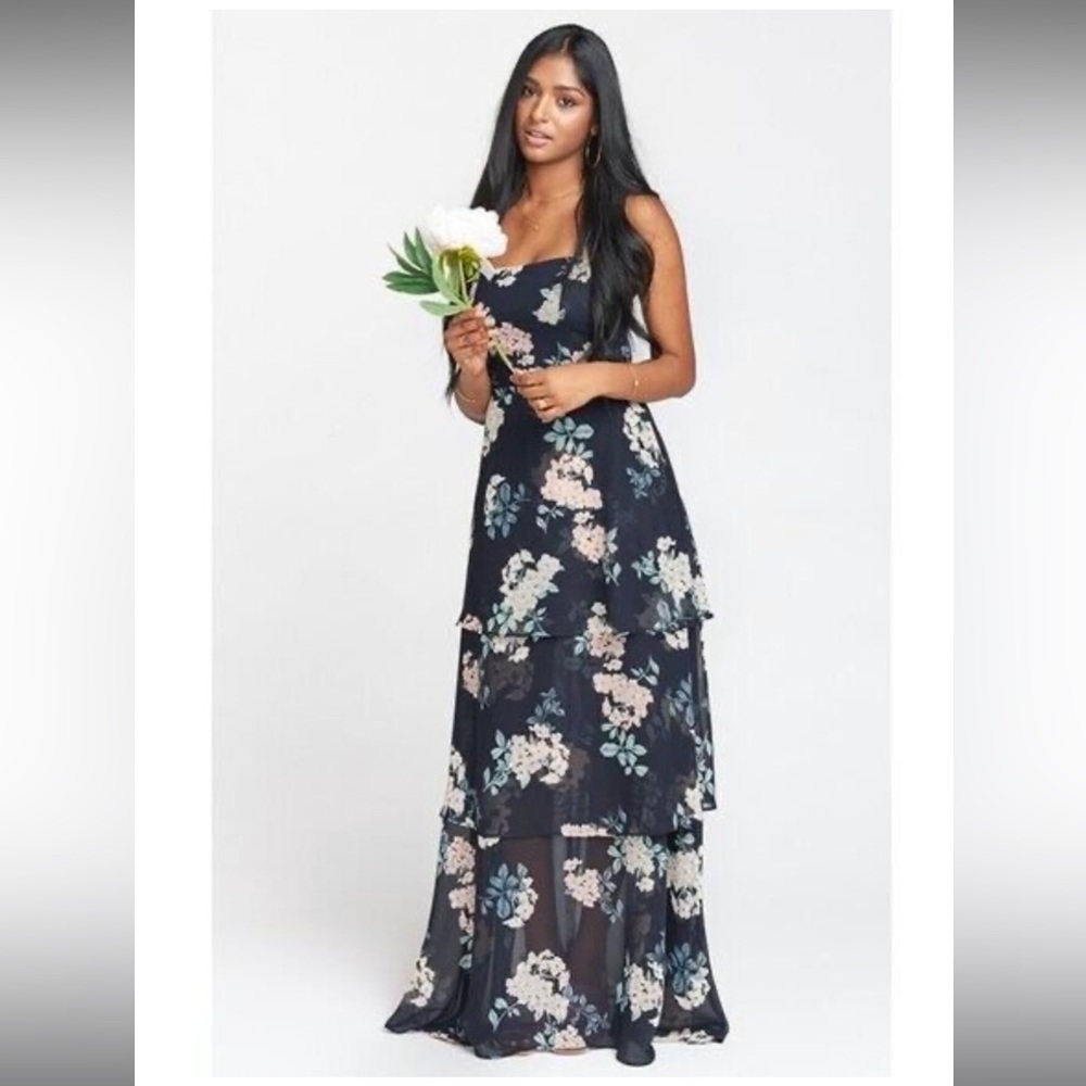 Show Me Your MuMu Calypso Ruffle floral dress